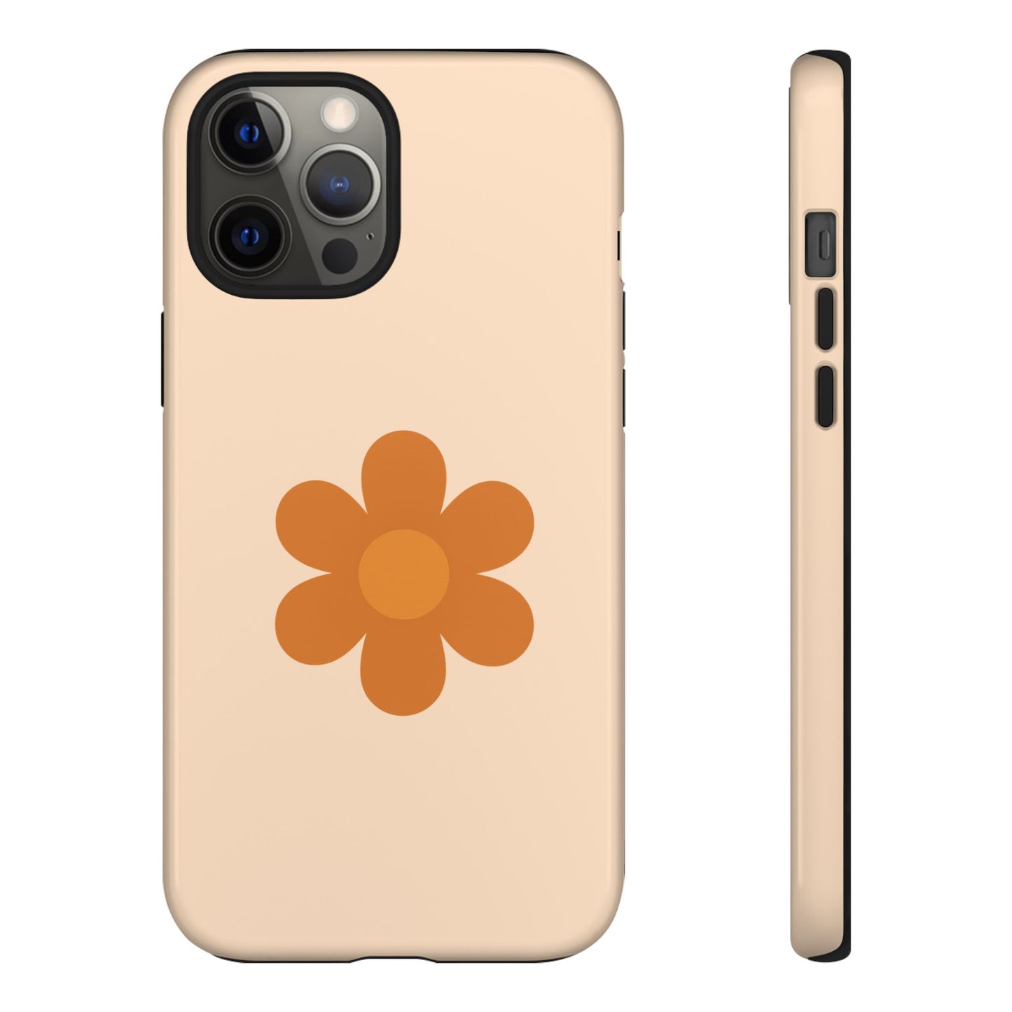 Stylish Flower Phone Case, Floral Tough Case, Trendy Mobile Cover, Cute Gift for Friends, Birthday, Everyday Use