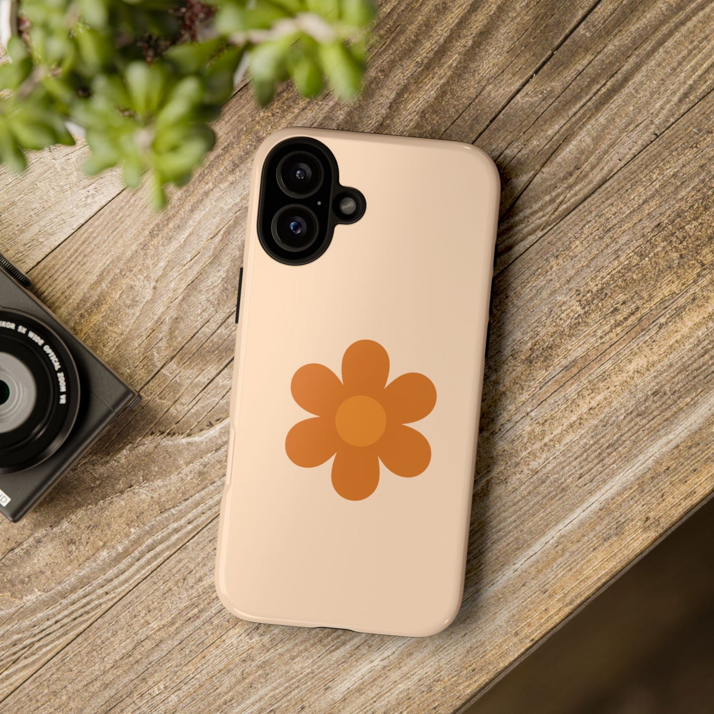 Stylish Flower Phone Case, Floral Tough Case, Trendy Mobile Cover, Cute Gift for Friends, Birthday, Everyday Use