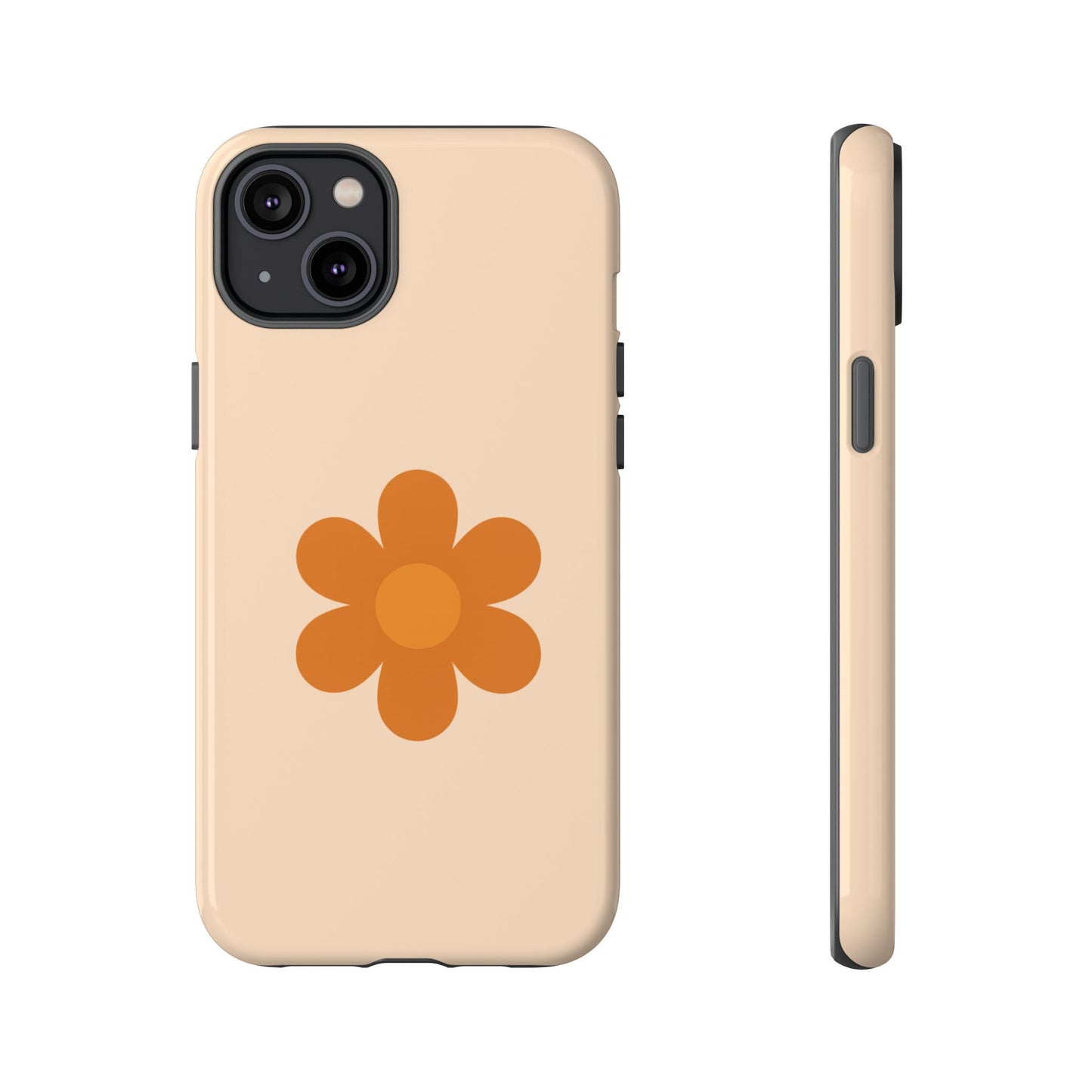 Stylish Flower Phone Case, Floral Tough Case, Trendy Mobile Cover, Cute Gift for Friends, Birthday, Everyday Use