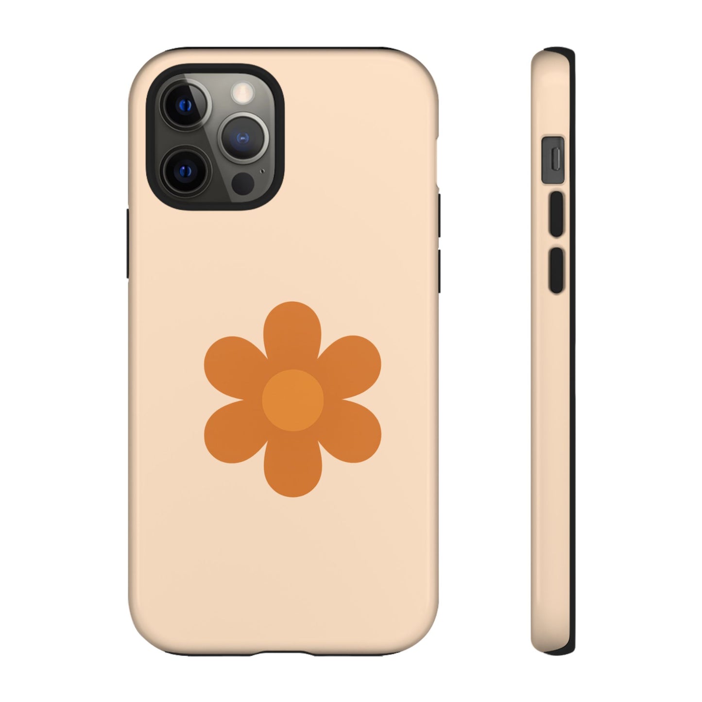 Stylish Flower Phone Case, Floral Tough Case, Trendy Mobile Cover, Cute Gift for Friends, Birthday, Everyday Use