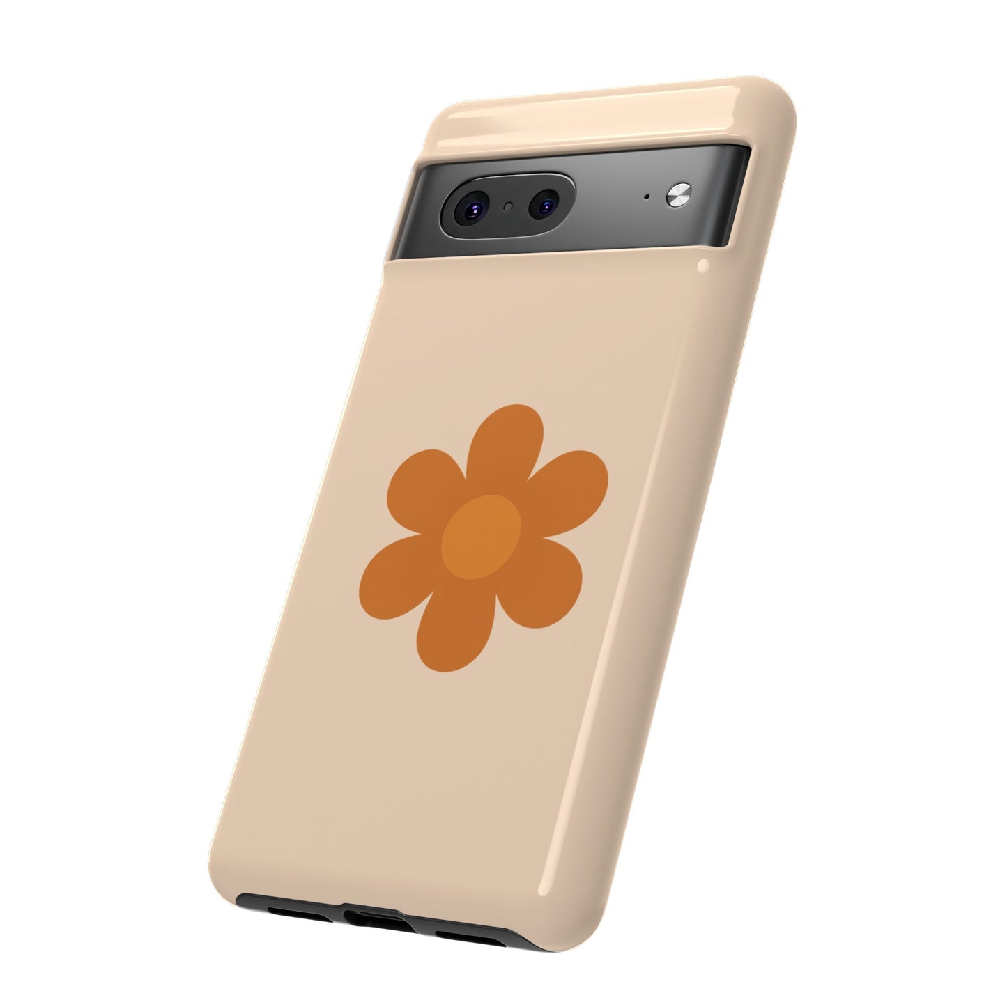 Stylish Flower Phone Case, Floral Tough Case, Trendy Mobile Cover, Cute Gift for Friends, Birthday, Everyday Use