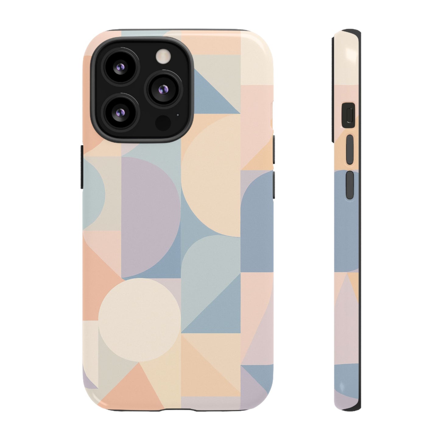 Geometric Phone Case - Stylish, Durable, Protective Cover for Everyday Use, Gift for Her, Trendy Design, Birthday, Back to School