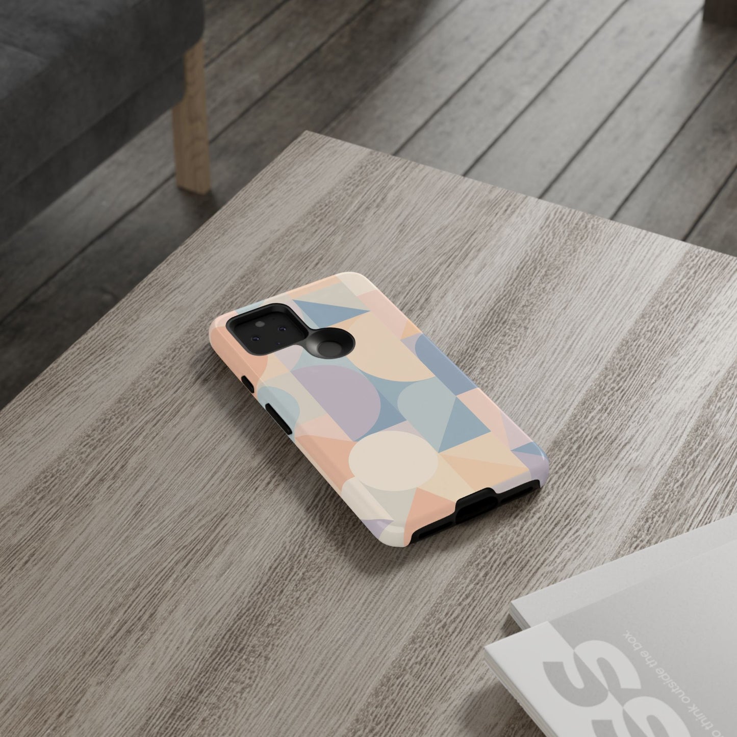 Geometric Phone Case - Stylish, Durable, Protective Cover for Everyday Use, Gift for Her, Trendy Design, Birthday, Back to School