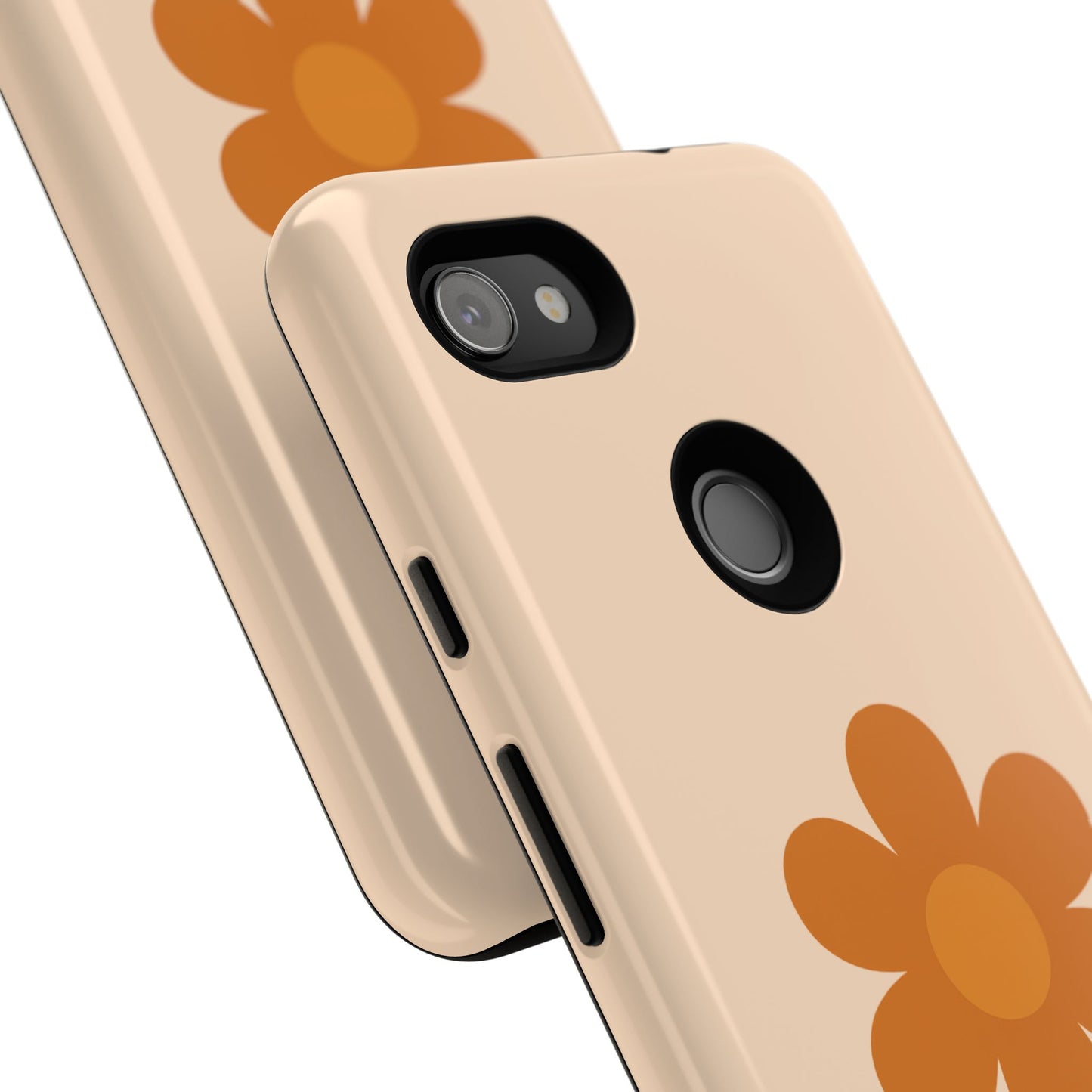 Stylish Flower Phone Case, Floral Tough Case, Trendy Mobile Cover, Cute Gift for Friends, Birthday, Everyday Use