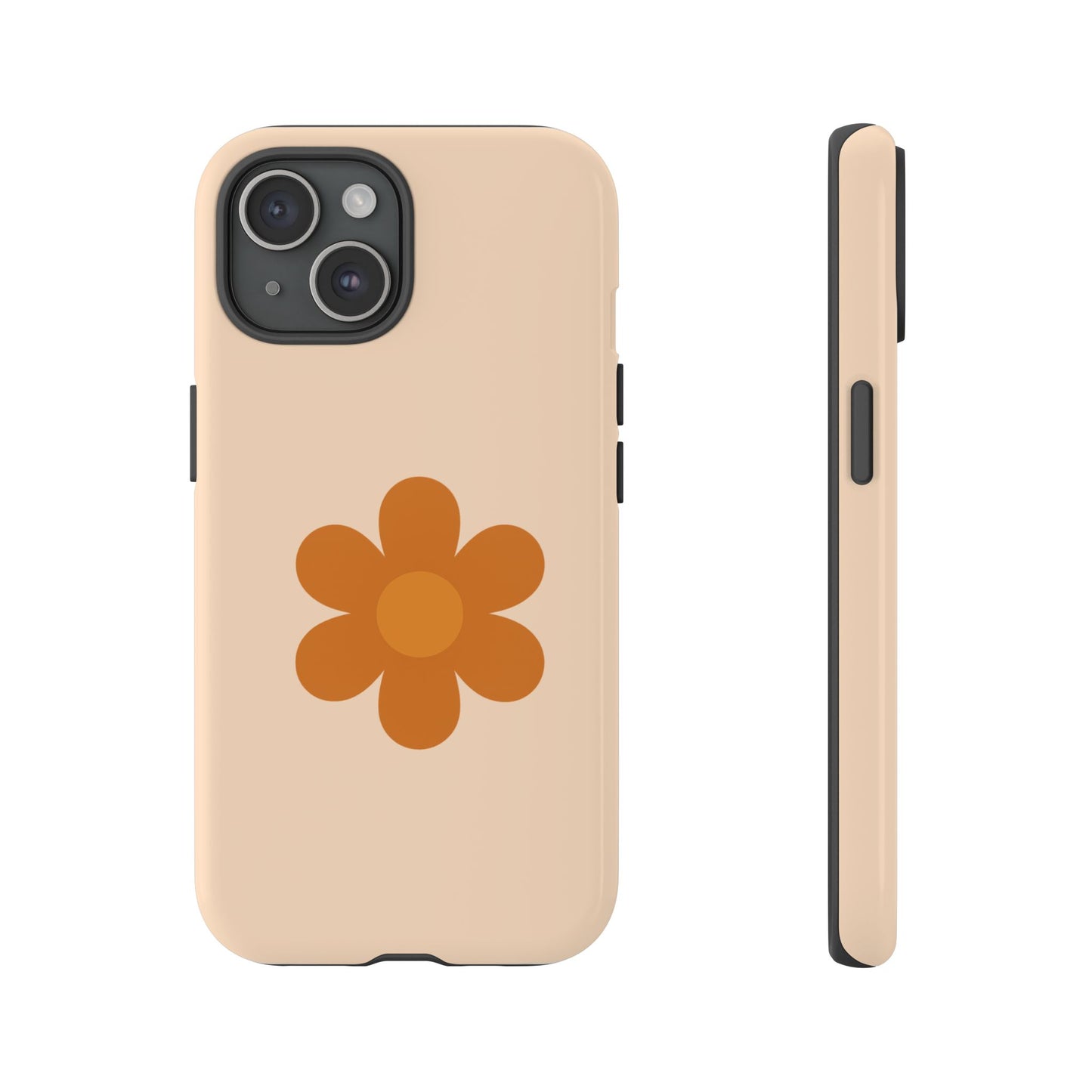 Stylish Flower Phone Case, Floral Tough Case, Trendy Mobile Cover, Cute Gift for Friends, Birthday, Everyday Use