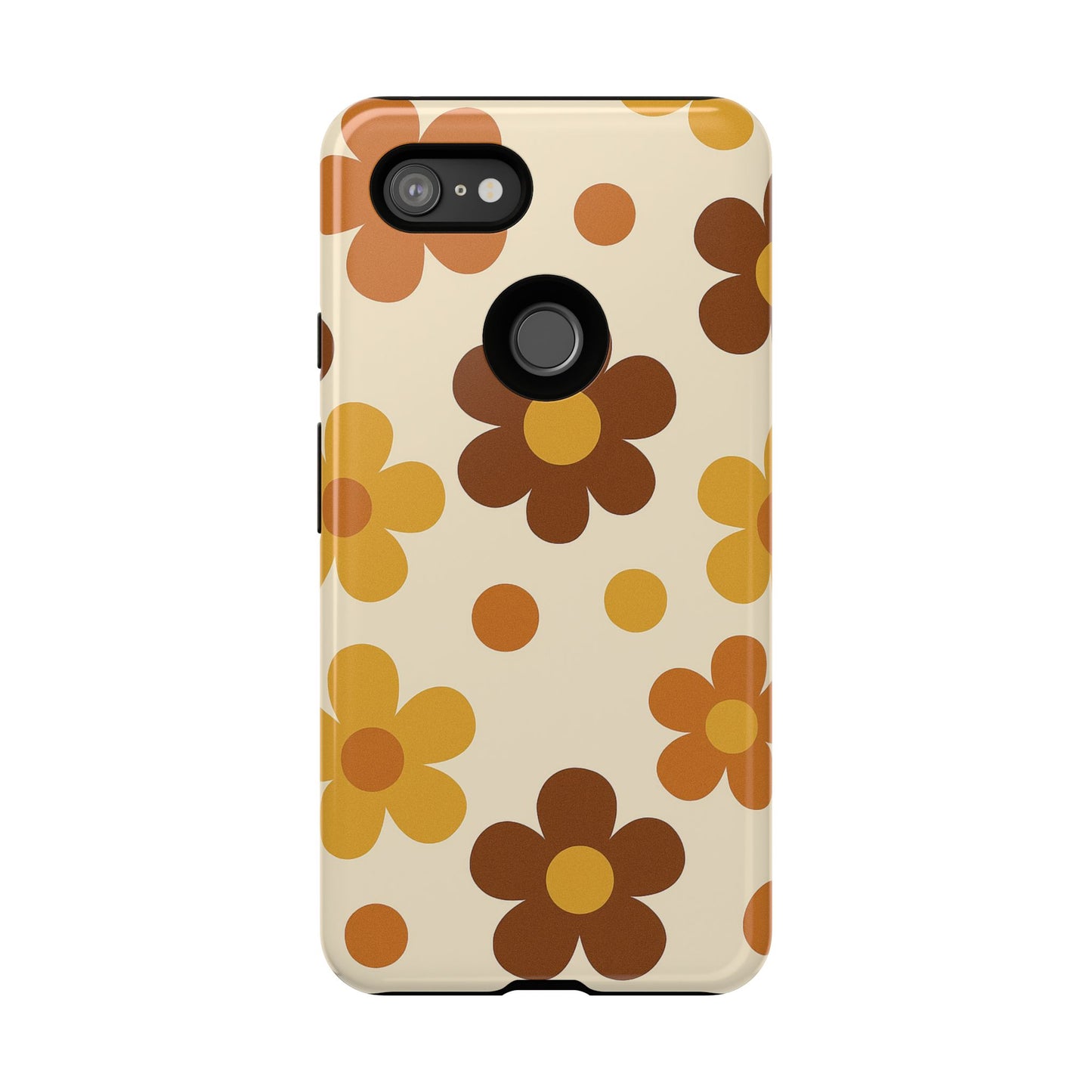 Flower Pattern Phone Case, Cute Phone Cover, Floral Design, Tough Phone Accessories, Gifts for Her, Boho Style Case