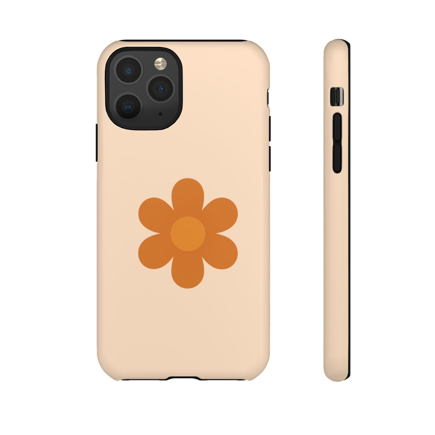 Stylish Flower Phone Case, Floral Tough Case, Trendy Mobile Cover, Cute Gift for Friends, Birthday, Everyday Use