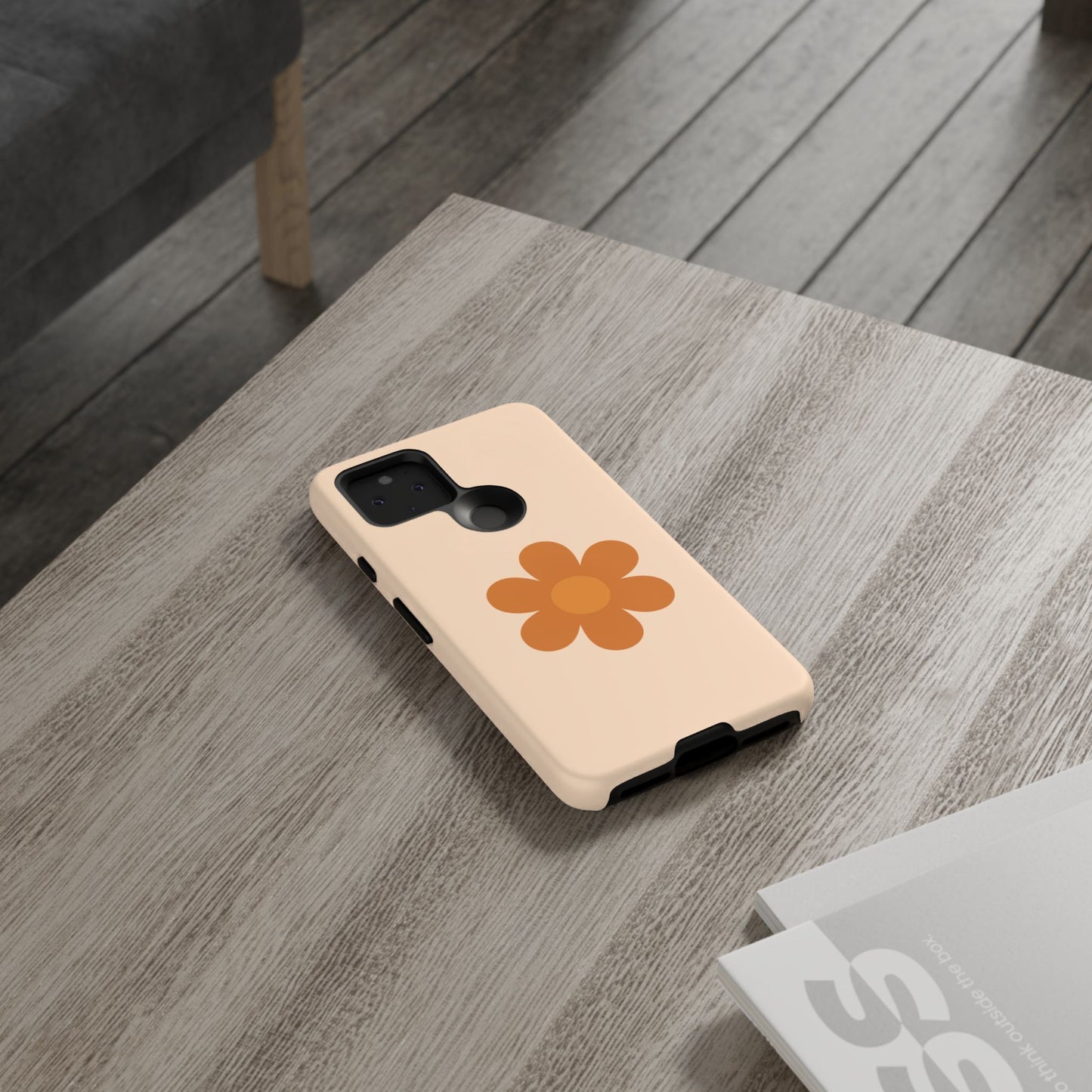Stylish Flower Phone Case, Floral Tough Case, Trendy Mobile Cover, Cute Gift for Friends, Birthday, Everyday Use