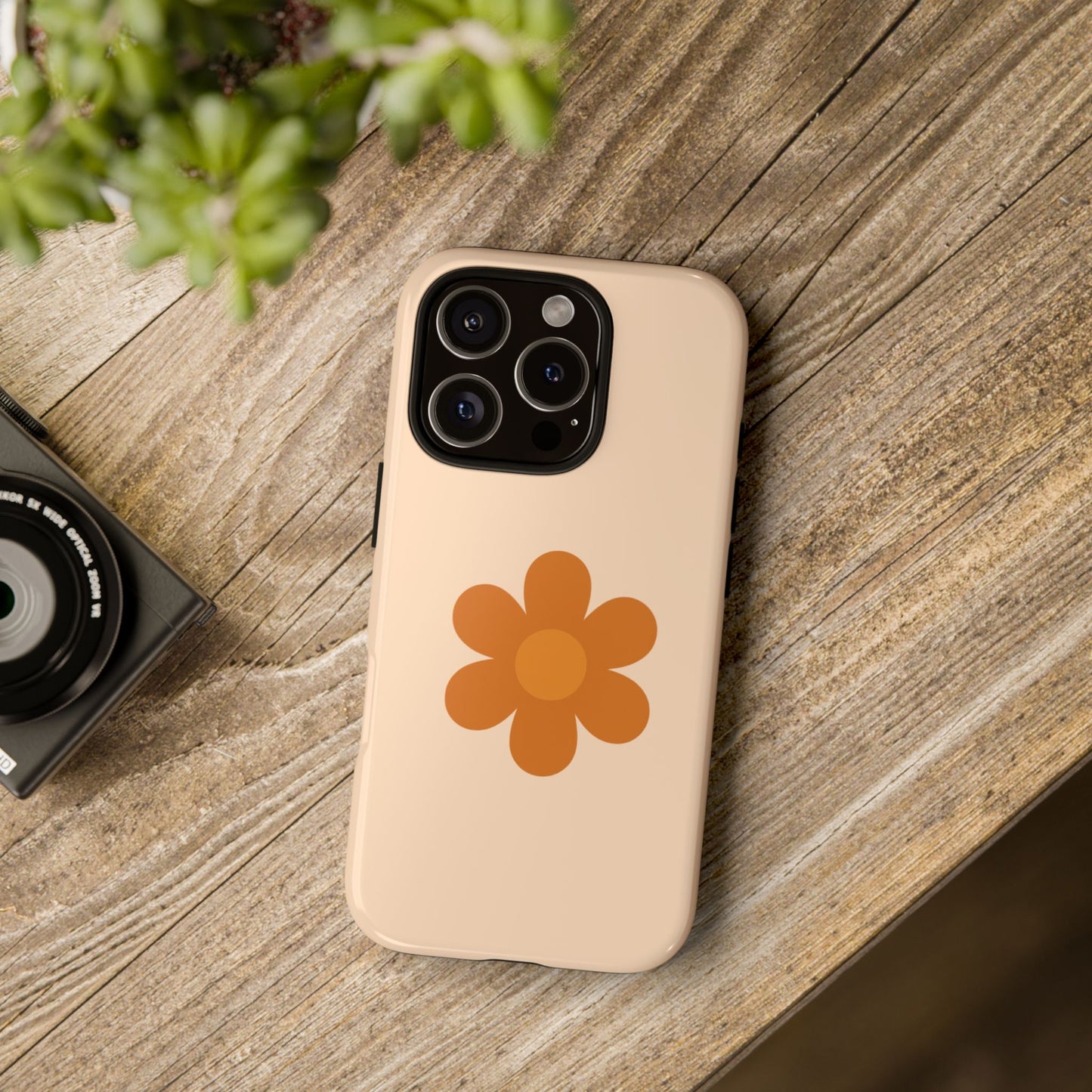 Stylish Flower Phone Case, Floral Tough Case, Trendy Mobile Cover, Cute Gift for Friends, Birthday, Everyday Use