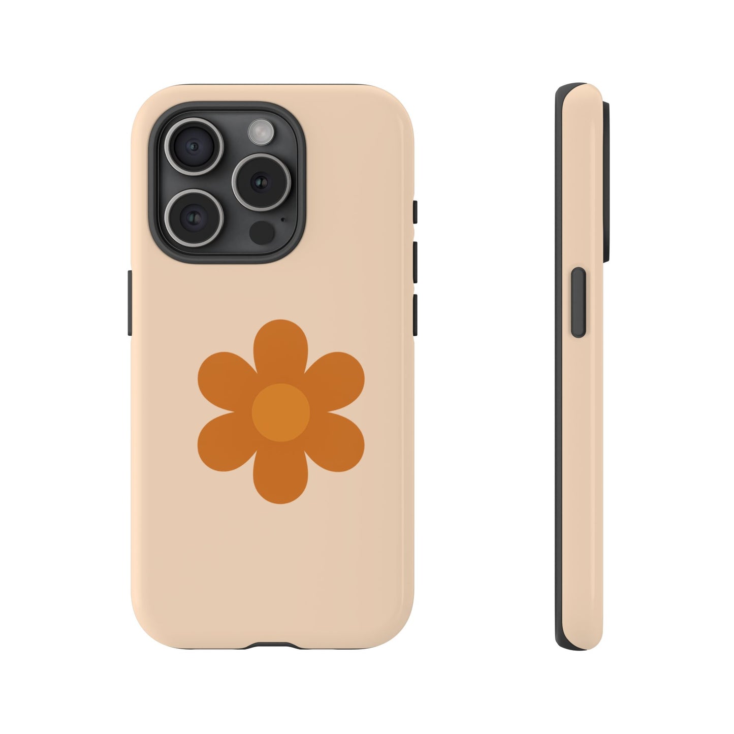 Stylish Flower Phone Case, Floral Tough Case, Trendy Mobile Cover, Cute Gift for Friends, Birthday, Everyday Use