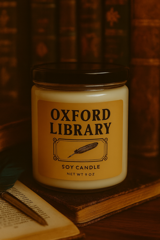 Oxford Library Scented Soy Candle