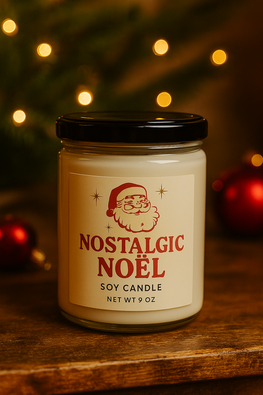 Custom Scented Soy Candle, Holiday Home Decor, Christmas Gift, Cozy Atmosphere, Relaxation, Aromatherapy, Festive Fragrance