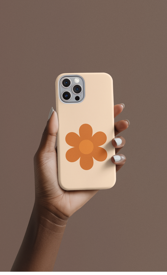 Stylish Flower Phone Case, Floral Tough Case, Trendy Mobile Cover, Cute Gift for Friends, Birthday, Everyday Use