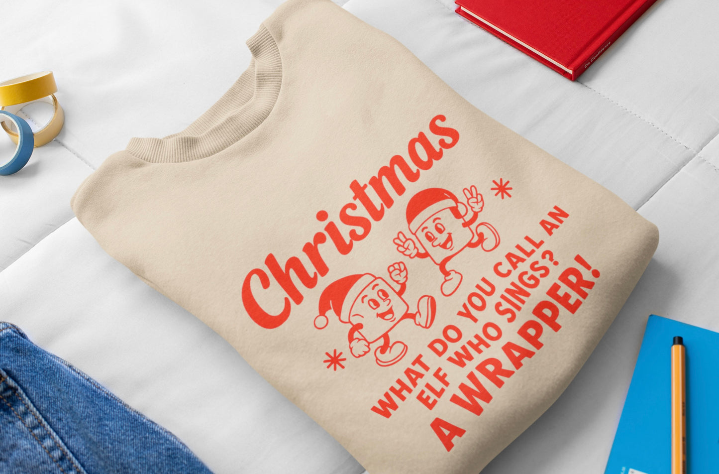 Christmas Humor Crewneck Sweatshirt – Perfect Gift for Holiday Cheer, Unisex Sweatshirt, Funny Christmas Apparel, Casual Cozy Wear, [...]