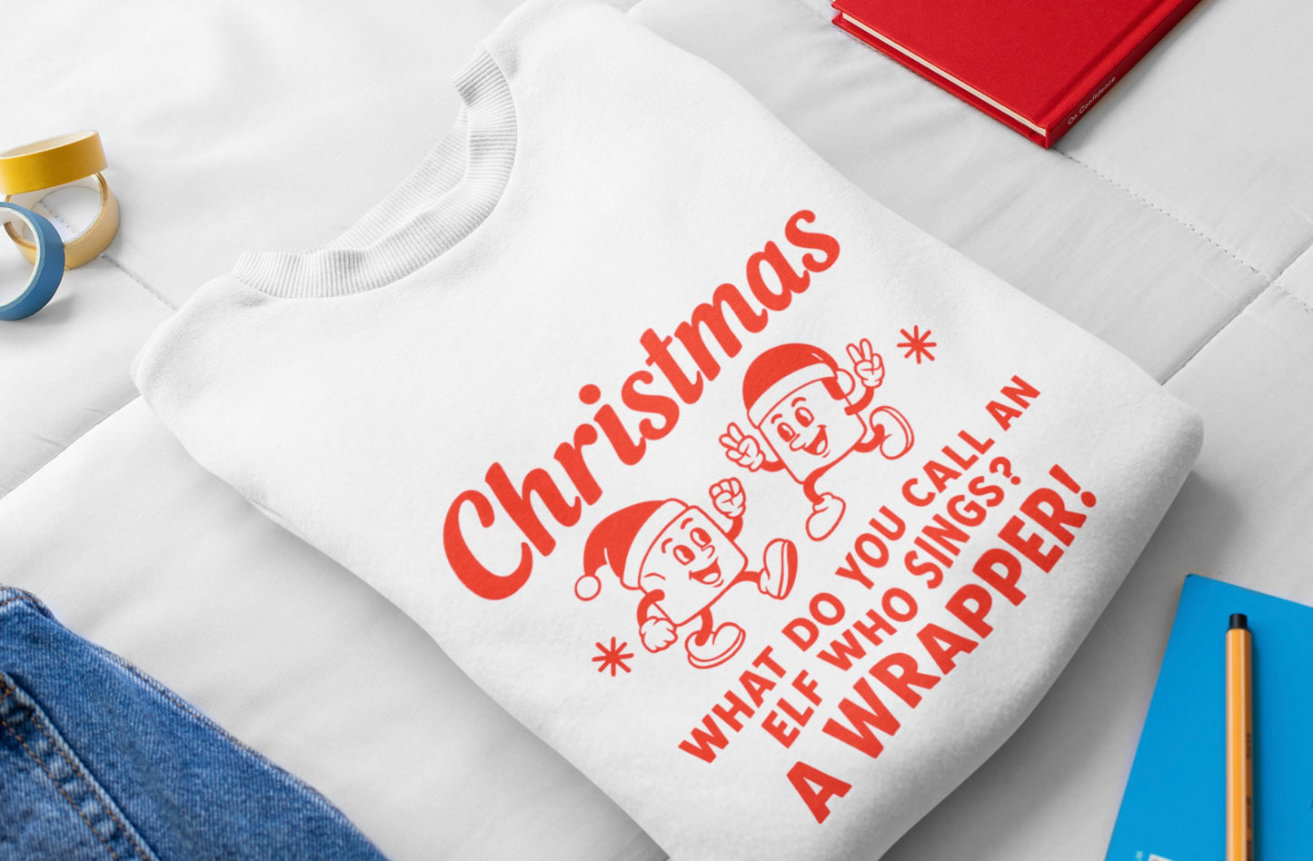Christmas Humor Crewneck Sweatshirt – Perfect Gift for Holiday Cheer, Unisex Sweatshirt, Funny Christmas Apparel, Casual Cozy Wear, [...]