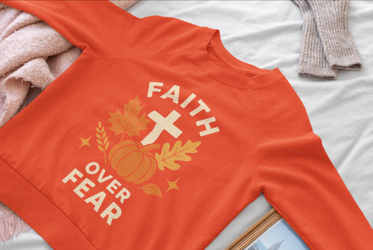Faith Over Fear Crewneck Sweatshirt