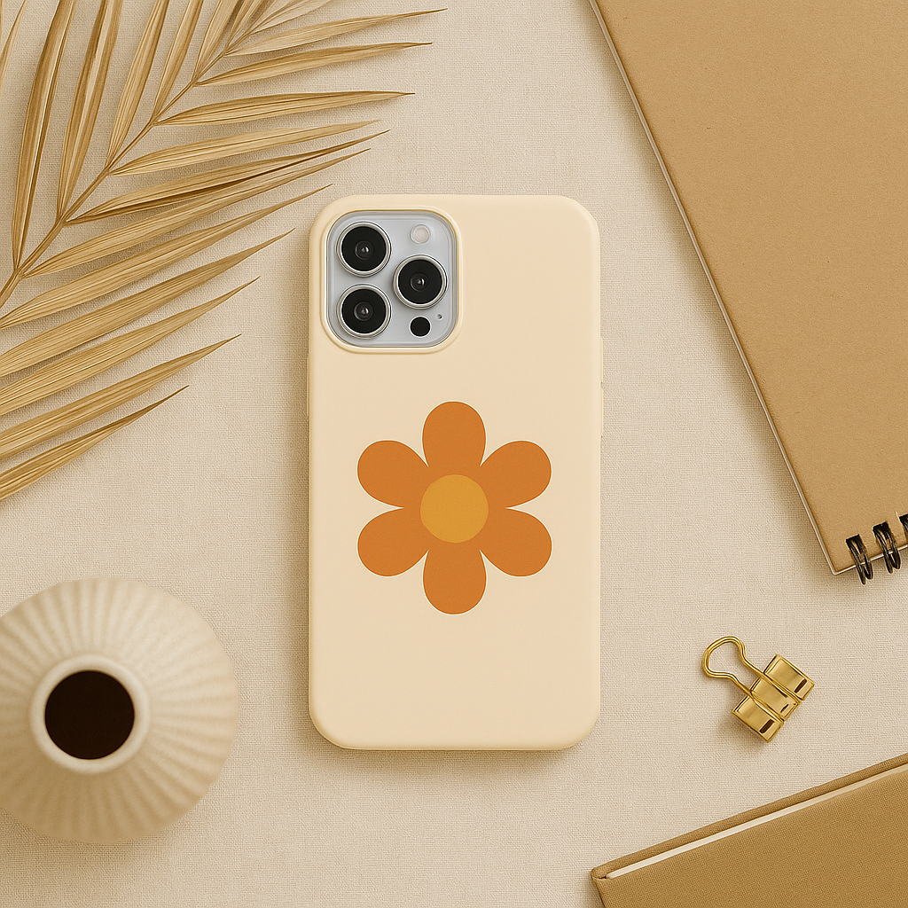 Stylish Flower Phone Case, Floral Tough Case, Trendy Mobile Cover, Cute Gift for Friends, Birthday, Everyday Use