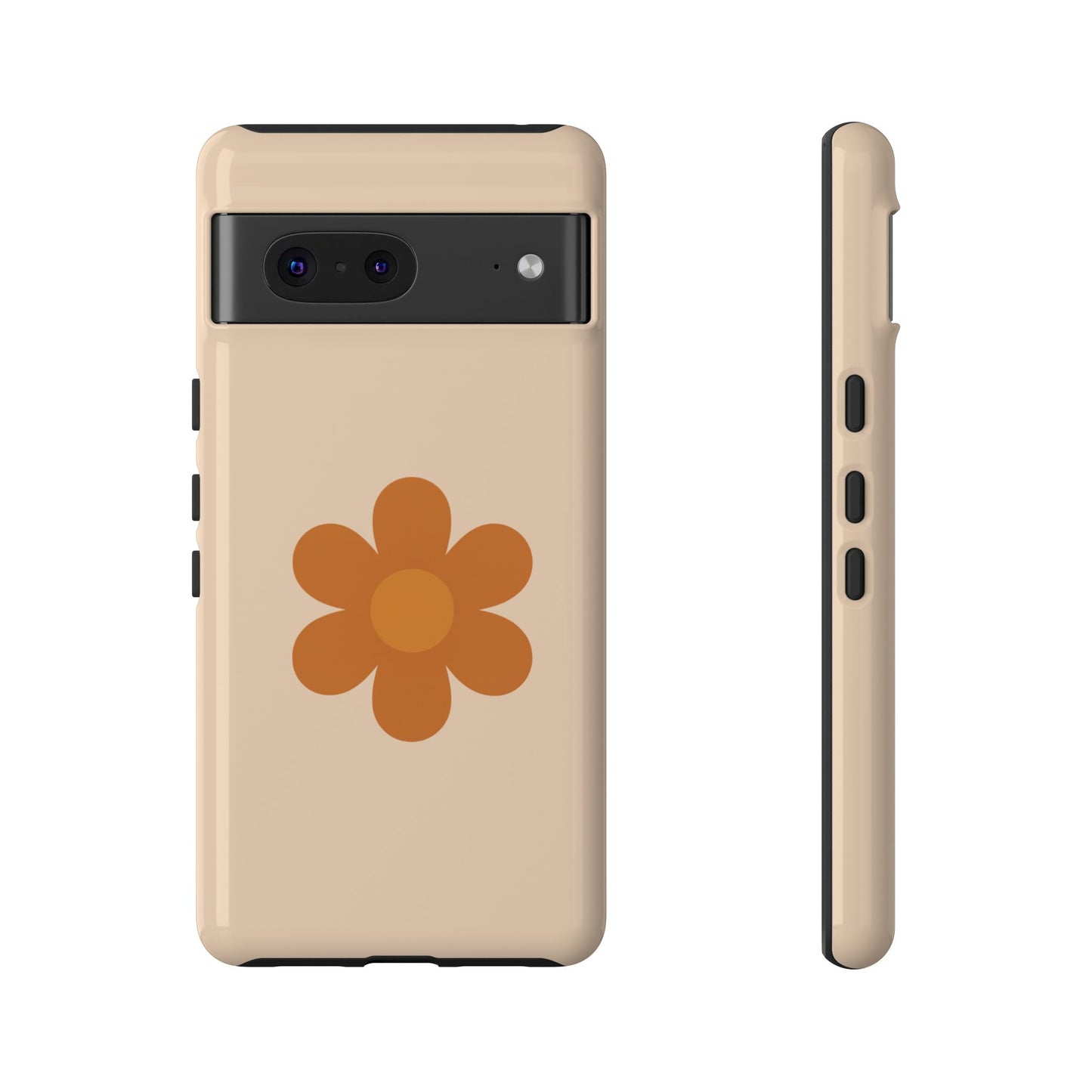 Stylish Flower Phone Case, Floral Tough Case, Trendy Mobile Cover, Cute Gift for Friends, Birthday, Everyday Use