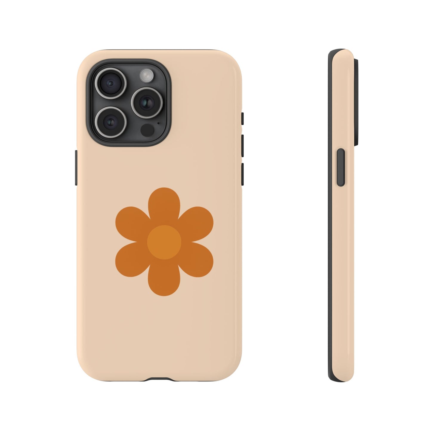 Stylish Flower Phone Case, Floral Tough Case, Trendy Mobile Cover, Cute Gift for Friends, Birthday, Everyday Use